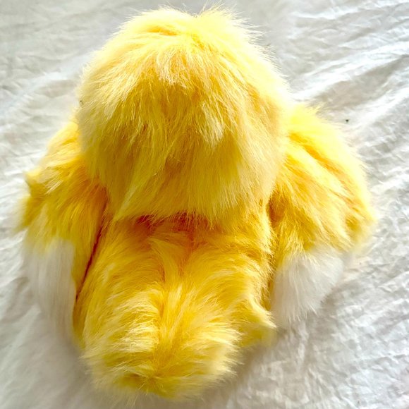 RUSS Berrie Chick Waddles Plush Stuffed Animal 11 in Yellow Fluffy Duckling Duck - Picture 6 of 6